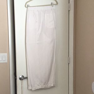 Lane Bryant wide leg linen pants